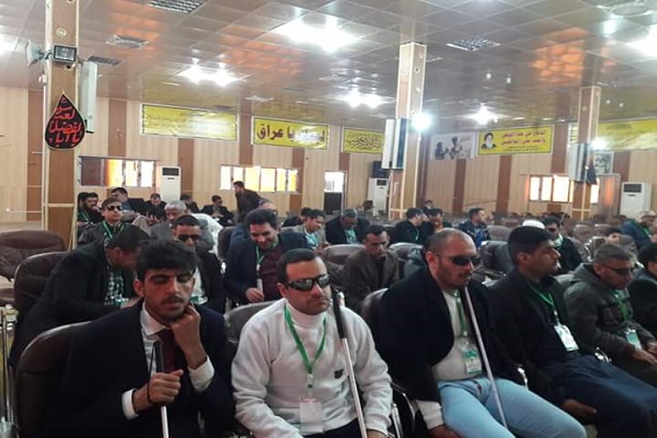 پایان دومین مسابقات ملی قرآن ویژه نابینایان در عراق + عکس