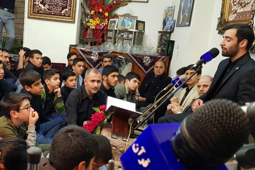 صوت/ طنین صوت قرآن در منزل شهید حاجی‌حسنی‌کارگر