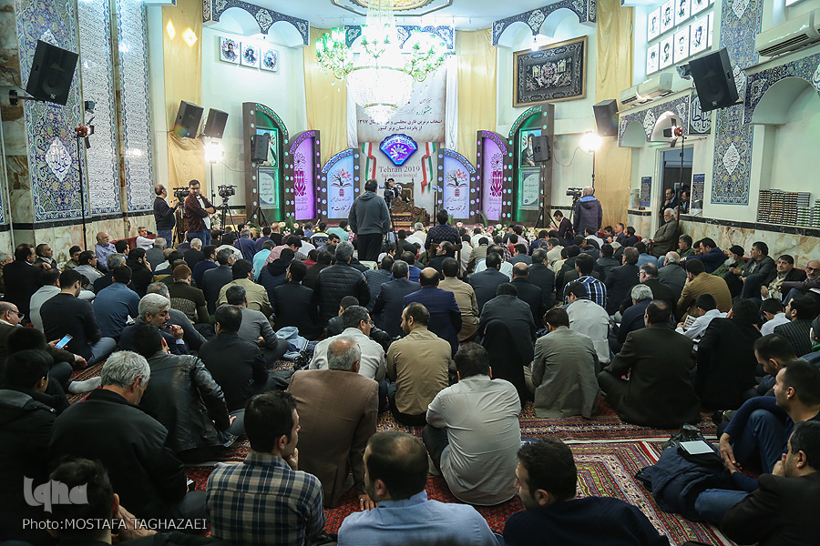 حسین شالچی؛ نفر برتر سیزدهمین دوره فصل اول جشنواره تلاوت‌های مجلسی + عکس