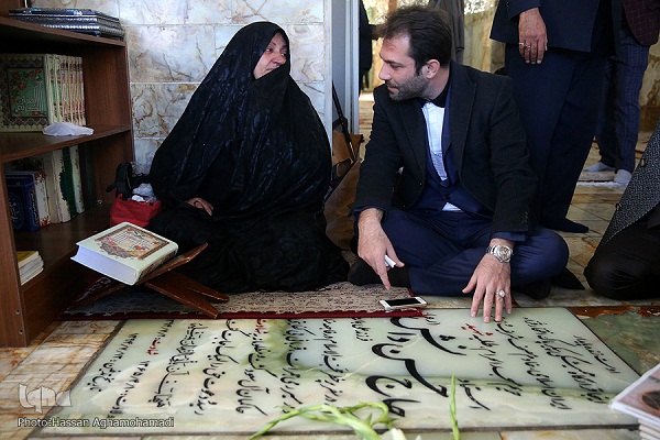 مادرشهید حسن دانش