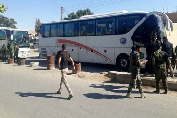 آغاز انتقال محاصره شدگان در «کفریا و فوعه» سوریه آغاز انتقال محاصره شدگان در «کفریا و فوعه» سوریه