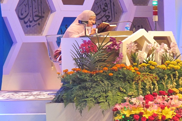 سومین شب بخش تلاوت مسابقات قرآن مالزی به روایت تصویر