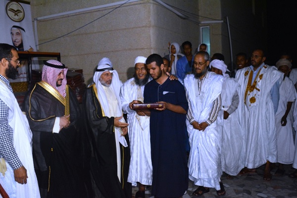 تجلیل از برگزیدگان روشندل قرآنی در موریتانی