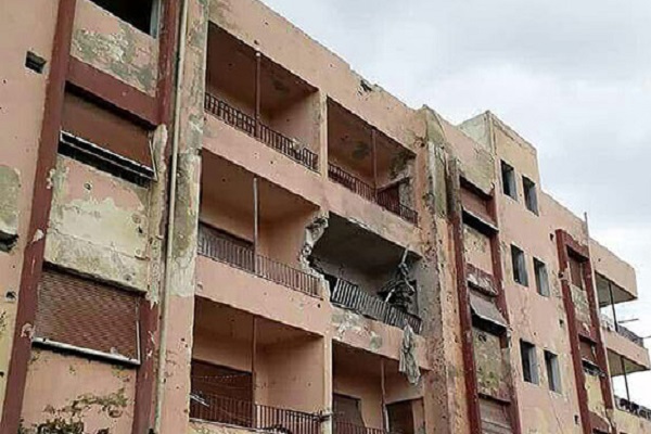 حمله خمپاره‌ای به شهر بعث در سوریه