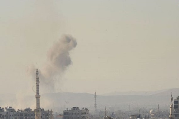 حمله ارتش سوریه به اتقاق های فرماندهی تروریست ها در حجرالأسود حمله ارتش سوریه به اتقاق های فرماندهی تروریست ها در حجرالأسود