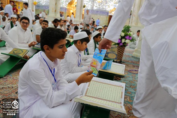 چهارمین مسابقات قرآنی مکتوب ویژه نونهالان + عکس