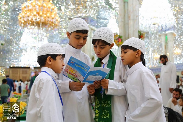 چهارمین مسابقات قرآنی مکتوب ویژه نونهالان + عکس