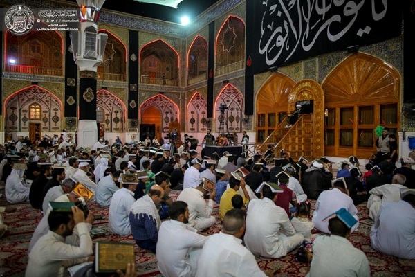 احیای شب نوزدهم ماه رمضان در حرم امیرمومنان + عکس
