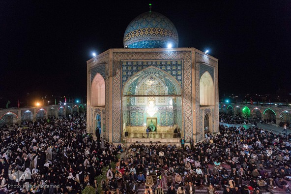 مراسم احیا شب نوزدهم ماه مبارک رمضان در قزوین