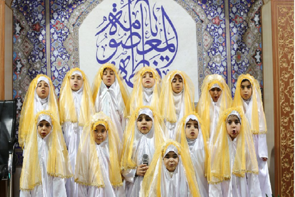 محفل «دختران خورشید» در حرم بانوی کرامت