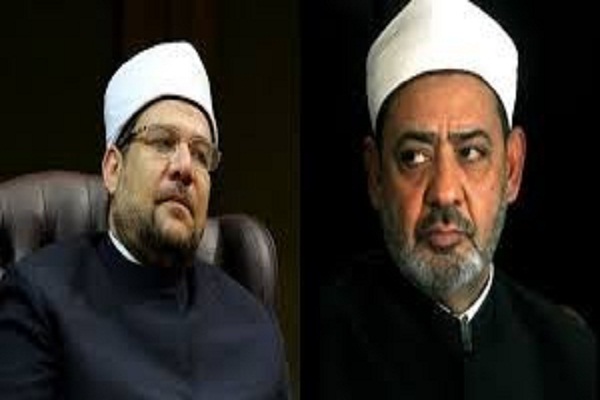 جدال بین وزارت اوقاف مصر و الازهر بر سر مرجع فتوا دهی جدال بین وزارت اوقاف مصر و الازهر بر سر مرجع فتوا دهی