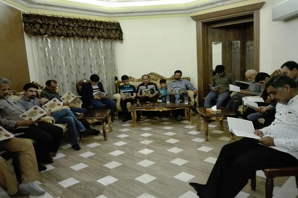 اجرای برنامه حفظ‌خوانی قرآن توسط نوجوانان مهدقرآن کریم و ولایت