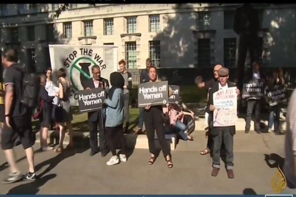 اعتراض نخبگان کشور انگلستان به حمایت لندن از ریاض در جنگ یمن