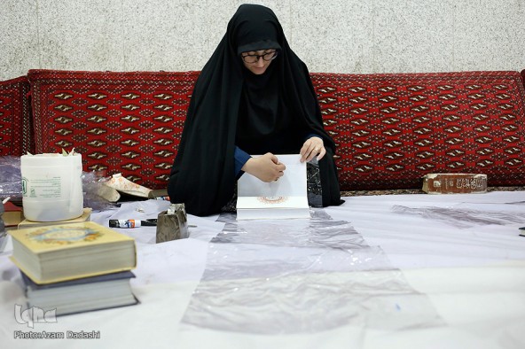 اقدام آتش به اختیار «ملازمان نور» در قزوین