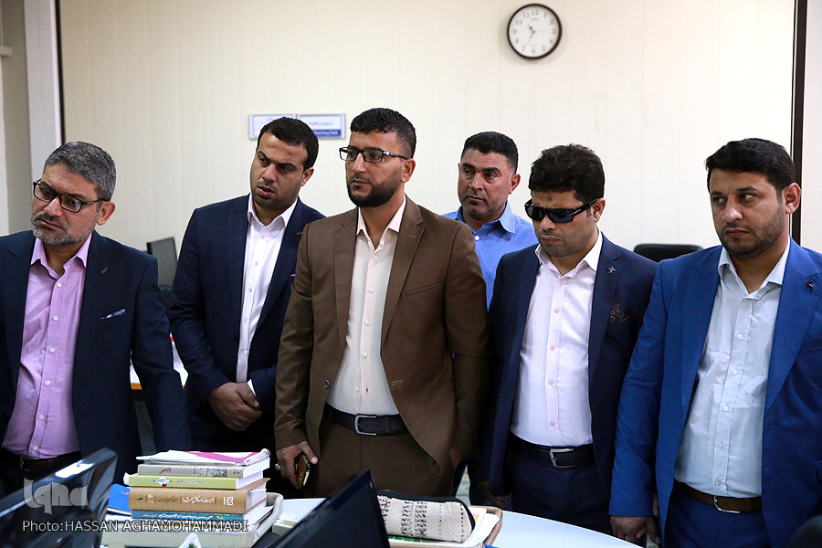 بازدید کادر مؤسسه قرآنی «الثقل الأکبر» بغداد از ایکنا