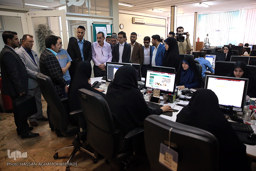 بازدید کادر مؤسسه قرآنی «الثقل الأکبر» بغداد از ایکنا