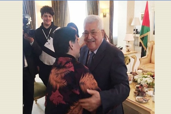 مارادونا: قلب من فلسطینی است