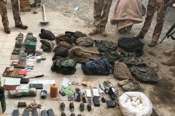 انهدام 3 گذرگاه داعش در بغداد انهدام 3 گذرگاه داعش در بغداد