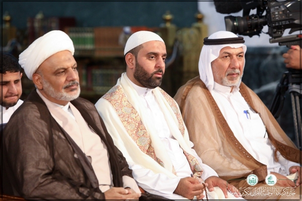 تواشیح مهدی دغاغله در افتتاحیه جایزه قرآن کربلا تواشیح مهدی دغاغله در افتتاحیه جایزه قرآن کربلا