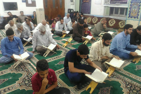 محفل انس با قرآن در املش به روایت تصویر
