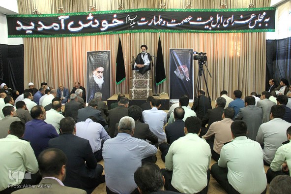 مراسم عزاداری شهادت حضرت امام محمد باقر(ع) در شهرکرد