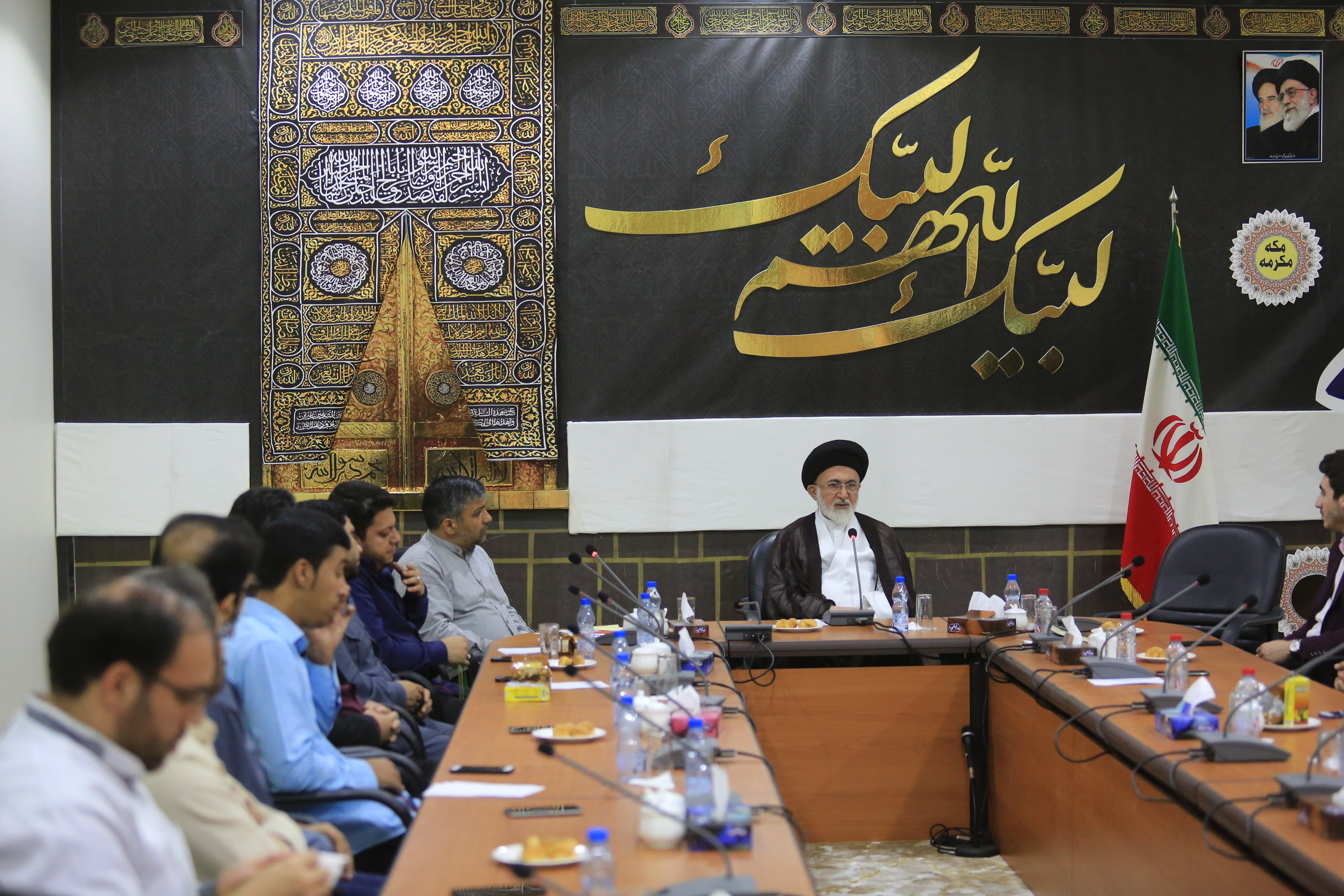 دیدار صمیمی کاروان شهدای قرآنی منا با سرپرست حجاج ایرانی&nbsp;