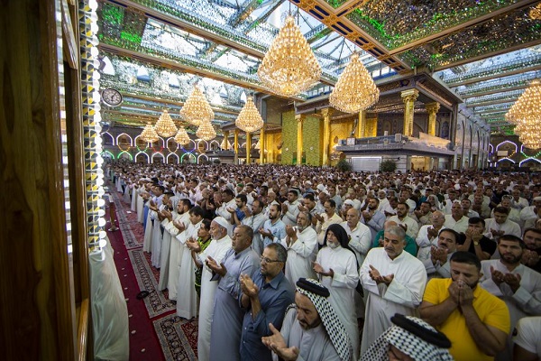 اقامه نماز عید قربان در بینالحرمین + عکس اقامه نماز عید قربان در بینالحرمین + عکس