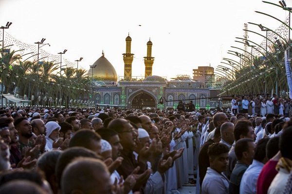 اقامه نماز عید قربان در بینالحرمین + عکس اقامه نماز عید قربان در بینالحرمین + عکس