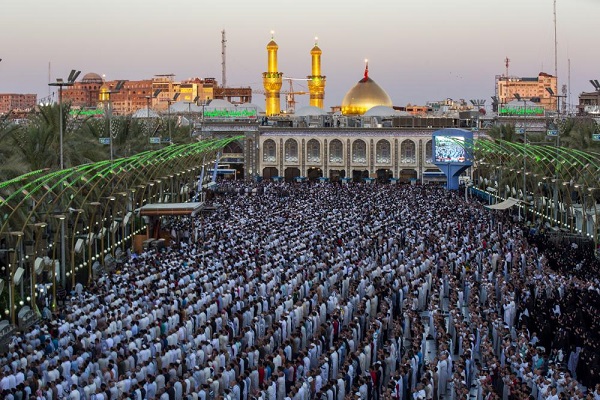 اقامه نماز عید قربان در بینالحرمین + عکس اقامه نماز عید قربان در بینالحرمین + عکس