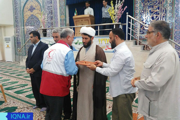 تجلیل از خادمان نماز در املش + تصاویر