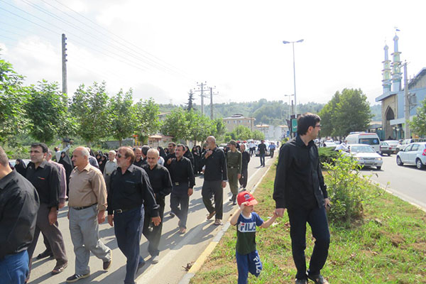 راهپیمایی حمایت از آمران به معروف و ناهیان از منکر در املش + تصاویر