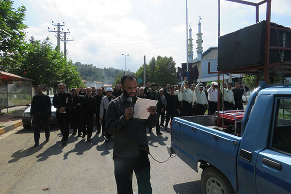 راهپیمایی حمایت از آمران به معروف و ناهیان از منکر در املش + تصاویر