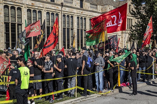 تصاویری از راهپیمایی حسینی در &laquo;دیربورن&raquo; آمریکا
