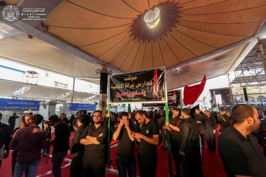 عزاداری شب تاسوعای حسینی در کربلا و نجف + عکس