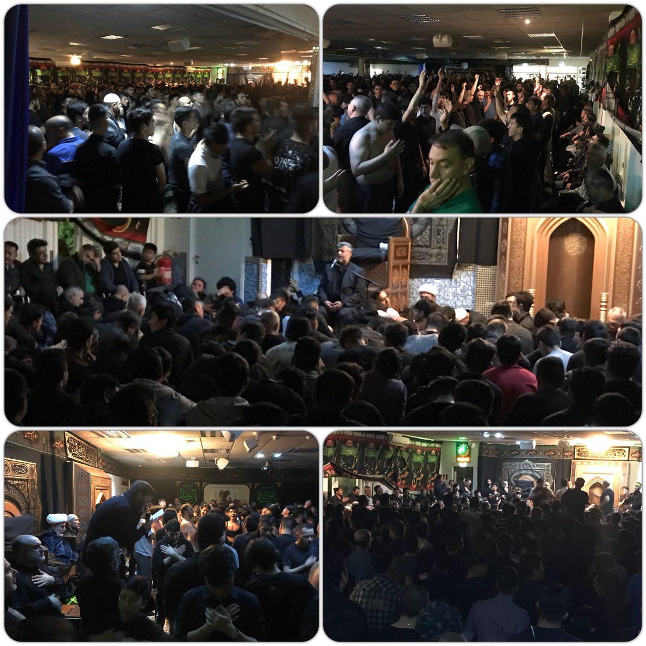 شب عاشورا در سوئد به روایت تصاویر