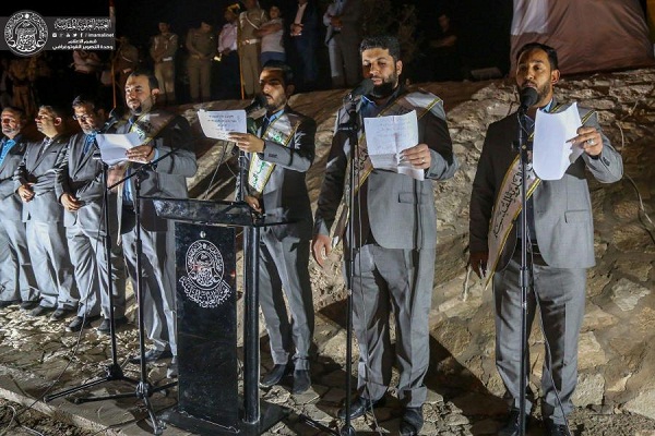 رونمایی از تندیس ولایت در جوار مرقد امام علی (ع) + عکس