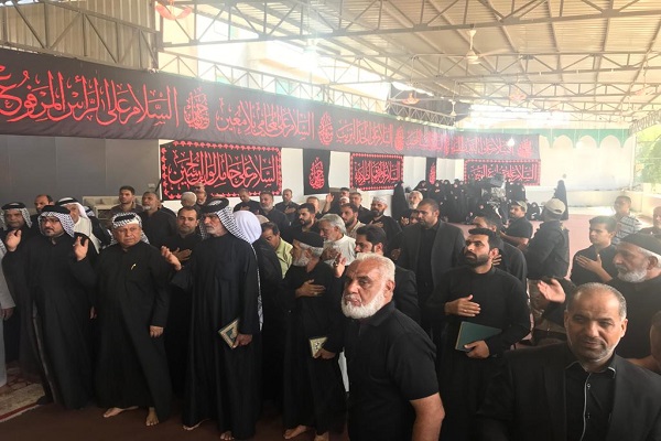 تصاویری از راهپیمایی حسینی قرآنیان بغداد