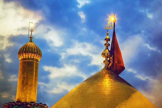 پرچم امام حسین(ع) بر دروازه‌های چین+کلیپ