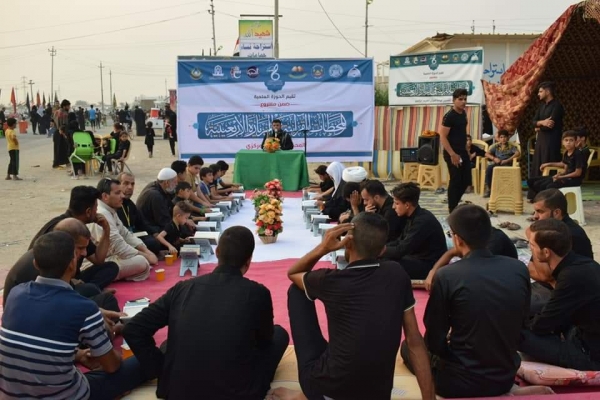 ایستگاه&zwnj;های قرآنی زیارت اربعین در عراق