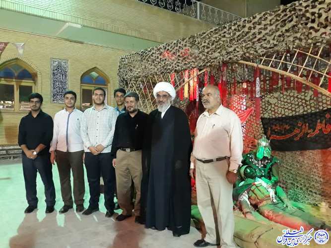 رونمایی از یادمان شهدا و نمایشگاه تجسمی عاشورا در بوشهر
