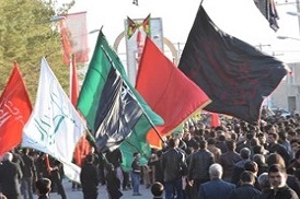 تجمع هیئات عزاداری در مصلی المهدی(عج) زابل