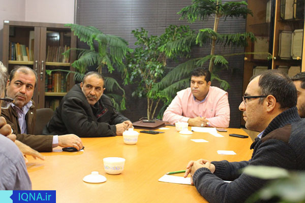 جلسه هماهنگی برگزاری یادواره شهدای نازیآباد + عکس جلسه هماهنگی برگزاری یادواره شهدای نازیآباد + عکس