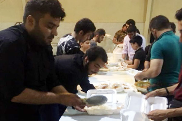 خدمات&zwnj;رسانی به زائران اربعین در عمود 708