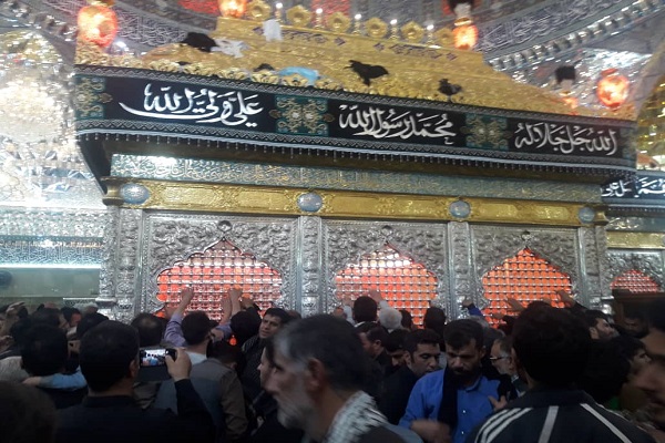 کاظمین و سامرا؛ از آرامش در زیارت تا خودروهای صلواتی + عکس