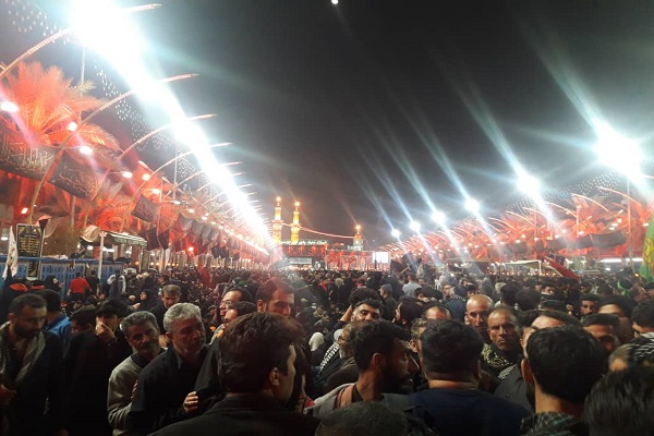 تصاویری از شب اربعین حسینی به روایت دوربین ایکنا