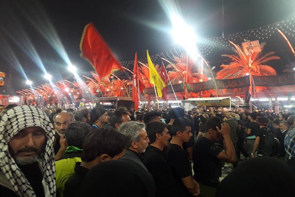 تصاویری از شب اربعین حسینی به روایت دوربین ایکنا