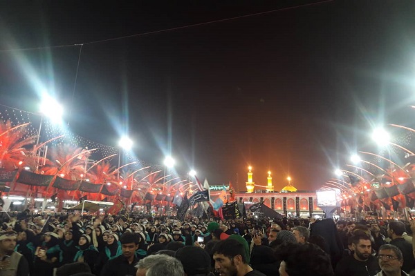 تصاویری از شب اربعین حسینی به روایت دوربین ایکنا