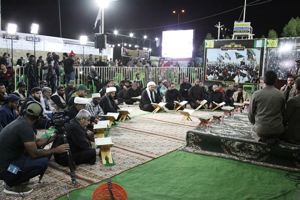 ادامه برنامه&zwnj;های گروه تواشیح محمدرسول&zwnj;الله(ص) در پیاده روی اربعین