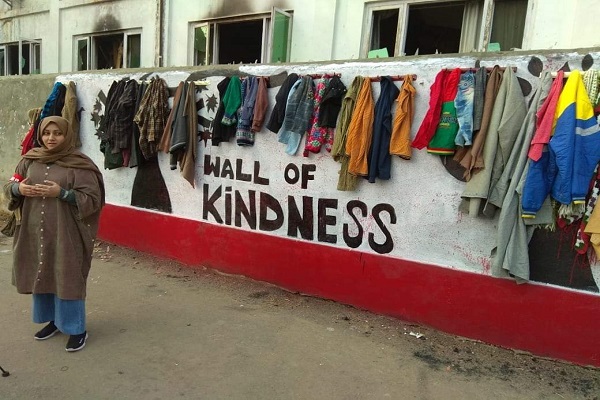 دیوار مهربانی پس از ایران و چین، در هند ساخته شد دیوار مهربانی پس از ایران و چین، در هند ساخته شد