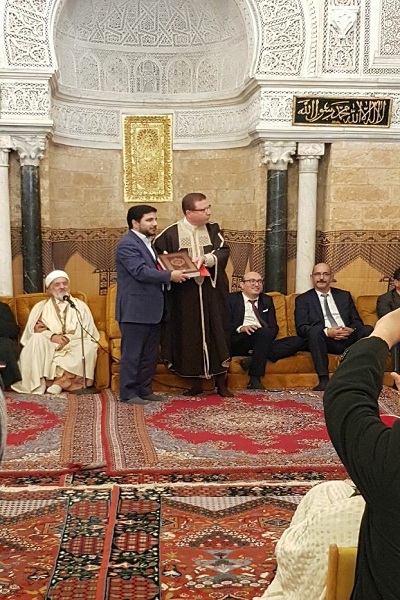 برگزیدگان مسابقات بین‌المللی قرآن تونس تجلیل شدند + عکس